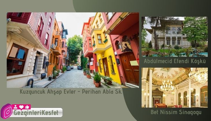 İstanbul Kuzguncuk Gezilecek Yerler Listesi