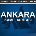 Ankara Kamp Alanları Haritası