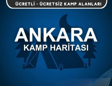 Ankara Kamp Alanları Haritası