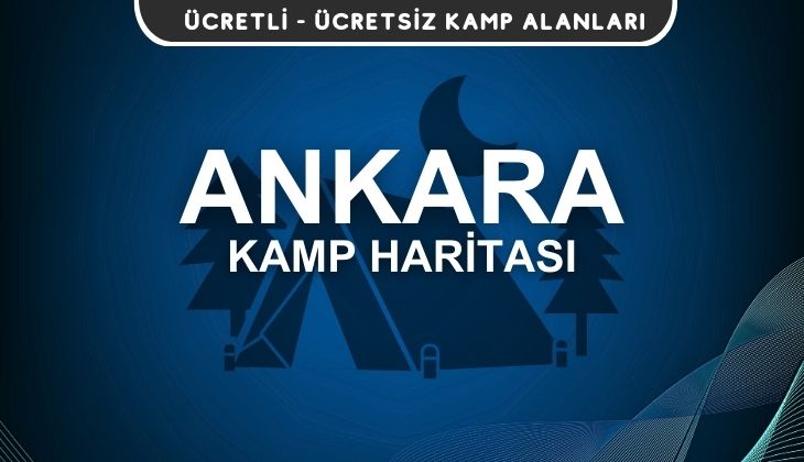 Ankara Kamp Alanları Haritası