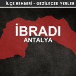 Antalya İbradı Gezi Rehberi