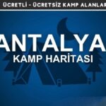 Antalya Kamp Alanları Haritası