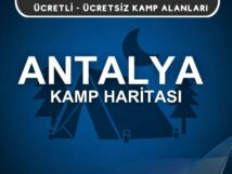 Antalya Kamp Alanları Haritası