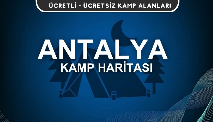 Antalya Kamp Alanları Haritası