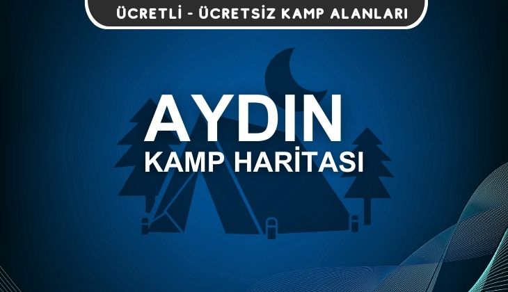 Aydın Kamp Alanları Haritası