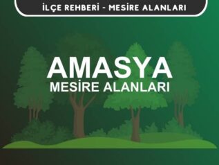 Amasya Mesire Alanları Listesi - Kamp ve Piknik Yerleri