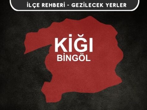 Bingöl Kiğı Gezi Rehberi