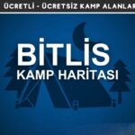 Bitlis Kamp Alanları Haritası