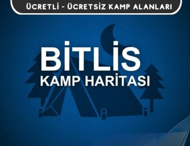 Bitlis Kamp Alanları Haritası