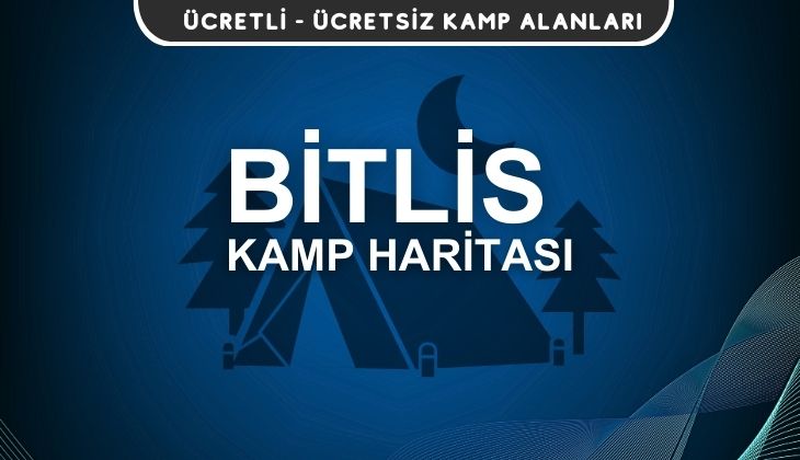 Bitlis Kamp Alanları Haritası