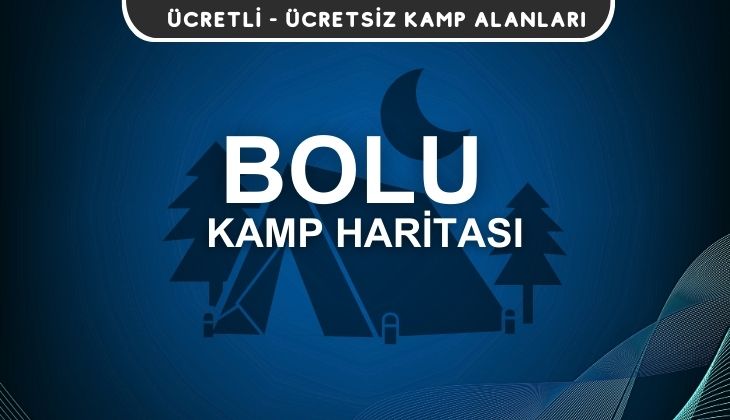 Bolu Kamp Alanları Haritası