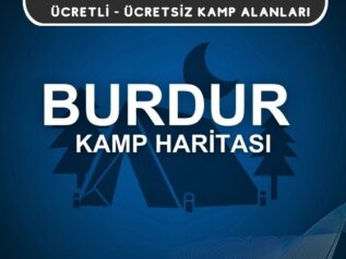 Burdur Kamp Alanları Haritası