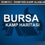 Bursa Kamp Alanları Haritası