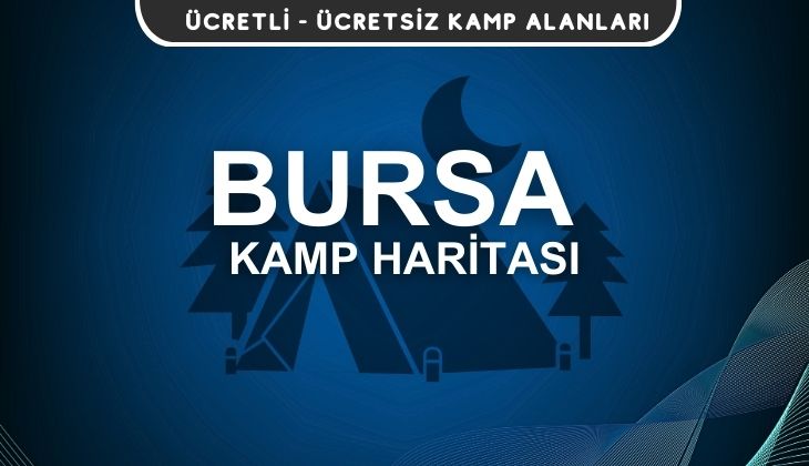 Bursa Kamp Alanları Haritası