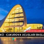 Azerbaycan Havayolları Bakü - Çukurova Direk Uçuşlarına Başladı