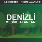 Denizli Mesire Alanları Listesi - Kamp ve Piknik Yerleri