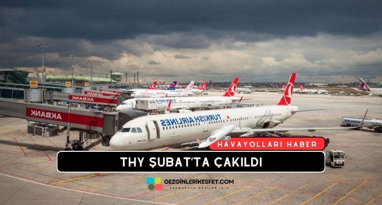 Türk Hava Yolları Şubat Ayı Yolcu Sayısı Düştü