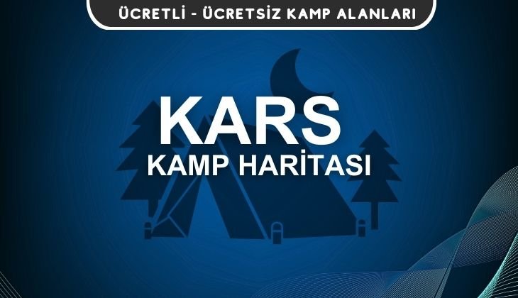 Kars Kamp Alanları Haritası