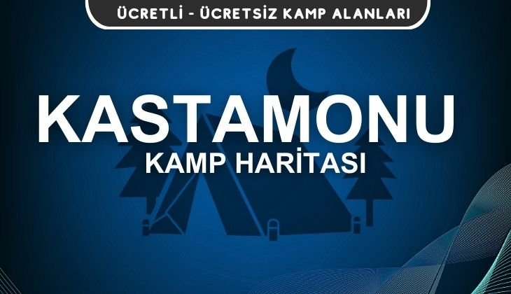 Kastamonu Kamp Alanları Haritası