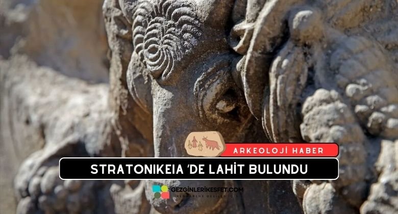 Stratonikeia'da Mezar Bulundu - Tam 2000 Yıllık