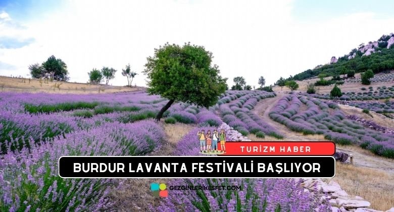 Burdur Lavanta Festivali Başlıyor