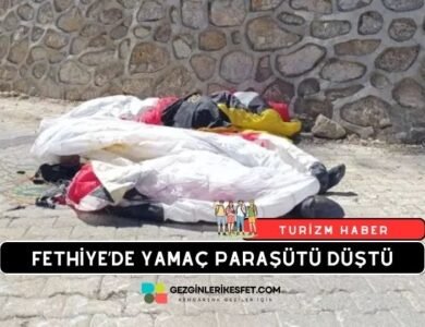 Fethiye'de Yamaç Paraşütü Yola Düştü