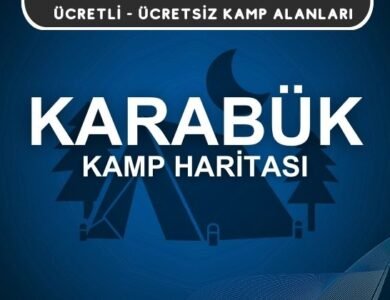 Karabük Kamp Alanları Haritası
