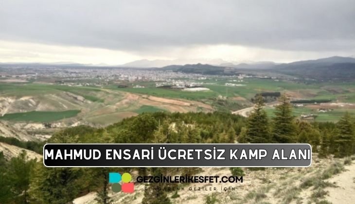 Mahmud Ensari Türbesi Güzergahı Kamp Alanı