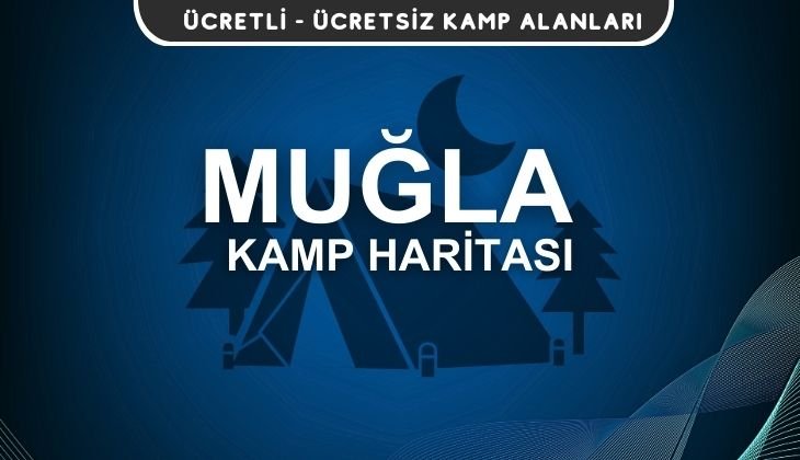 Muğla Kamp Alanları Haritası