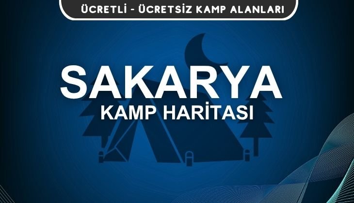 Sakarya Kamp Alanları Haritası