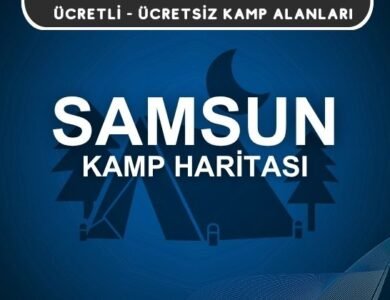 Samsun Kamp Alanları Haritası
