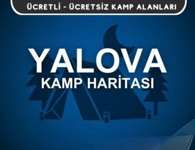 Yalova Kamp Alanları Haritası
