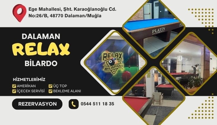 Dalaman Relax Bilardo Salonu - Eğlence Vakti