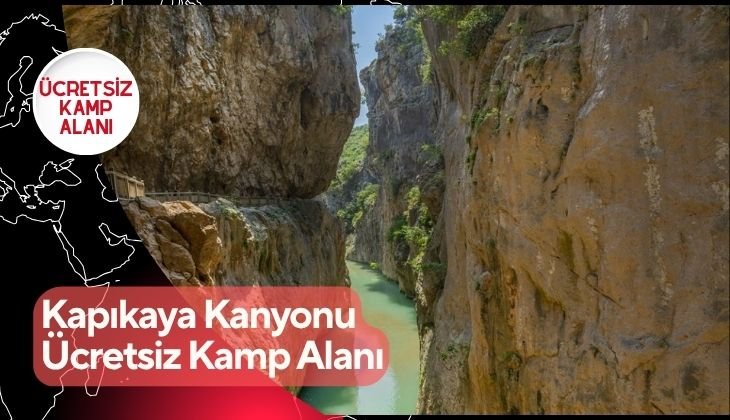 Kapıkaya Kanyonu Ücretsiz Kamp Alanı