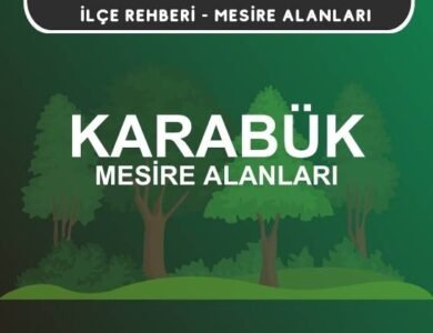 Karabük Mesire Alanları Listesi - Kamp ve Piknik Yerleri