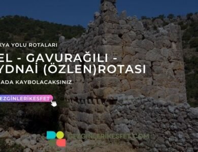 Likya Yolu Bel - Gavurağılı - Pydnai (Özlen) Rotası 15km