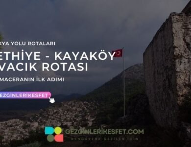 Likya Yolu Fethiye - Kayaköy - Ovacık Rotası 18km