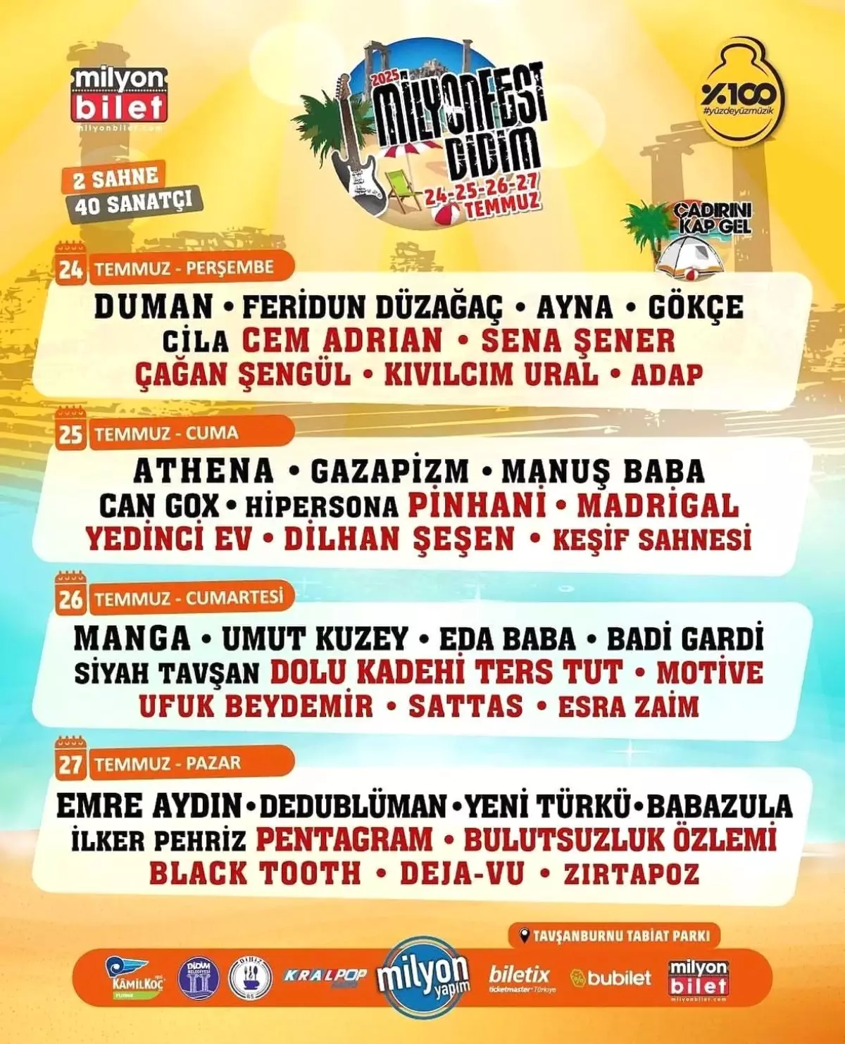 Milyonfest Didim 2025 Festivali