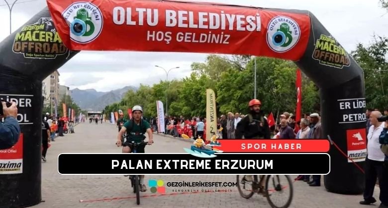 Palan Extreme Bisiklet Yarışı Erzurum 'da Yapıldı