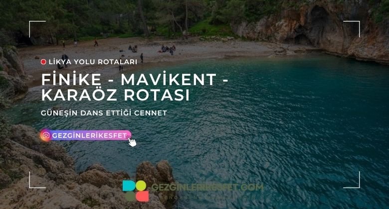 Likya Yolu Finike - Mavikent - Karaöz Rotası 32km