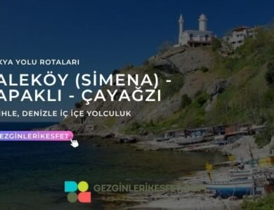 Likya Yolu Kaleköy (Simena) - Kapaklı - Çayağzı (Andriake) Rotası 13km