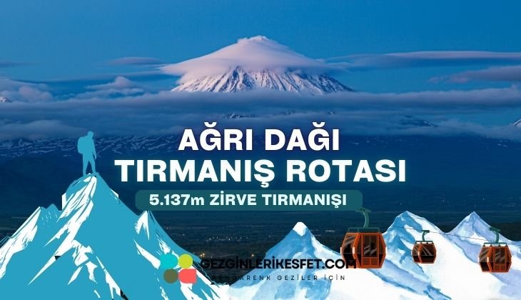 Ağrı Dağı Alpinizim Rotası 5137m – Tırmanış Rotaları