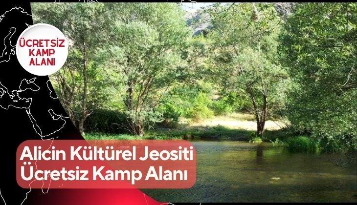 Alicin Kültürel Jeositi Ücretsiz Kamp Alanı
