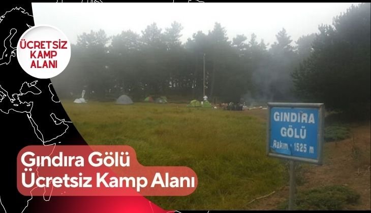 Gındıra Gölü Ücretsiz Kamp Alanı