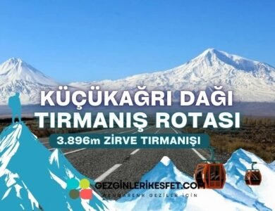 Küçükağrı Dağı Alpinizim Rotası 3896m – Tırmanış Rotaları