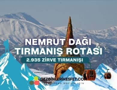 Nemrut Dağı Alpinizim Rotası 2935m – Tırmanış Rotaları