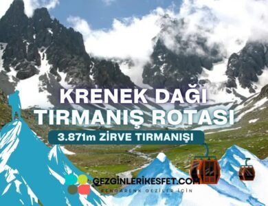 Krenek Alpinizim Rotası 3871m - Türkiye'nin Alpinizim Rotaları