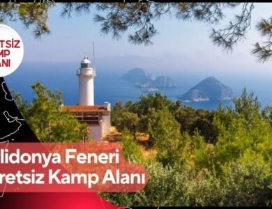 Gelidonya Feneri Ücretsiz Kamp Alanı