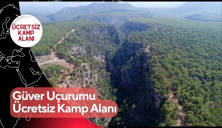 Güver Uçurumu Ücretsiz Kamp Alanı