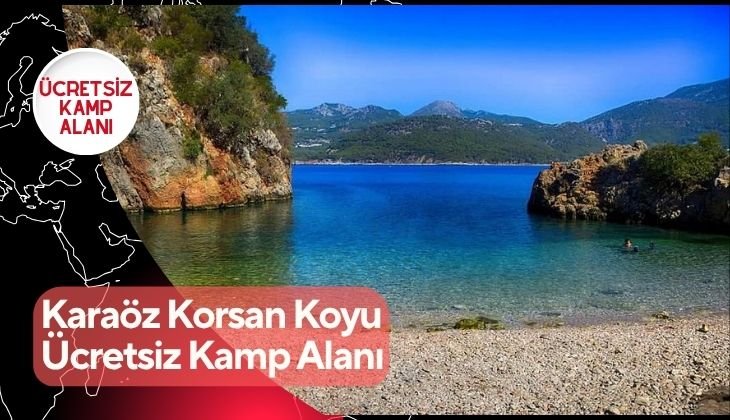 Karaöz Korsan Koyu Ücretsiz Kamp Alanı